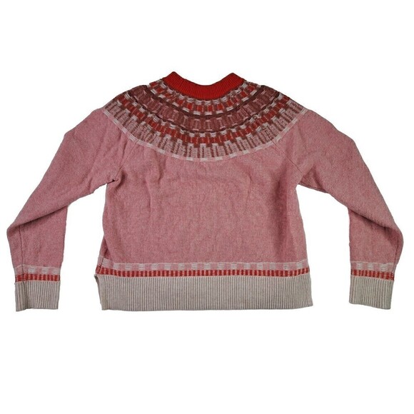 Madewell Womens $98 Fair Isle Mayer Pullover Sweater Size S Small - Picture 3 of 7